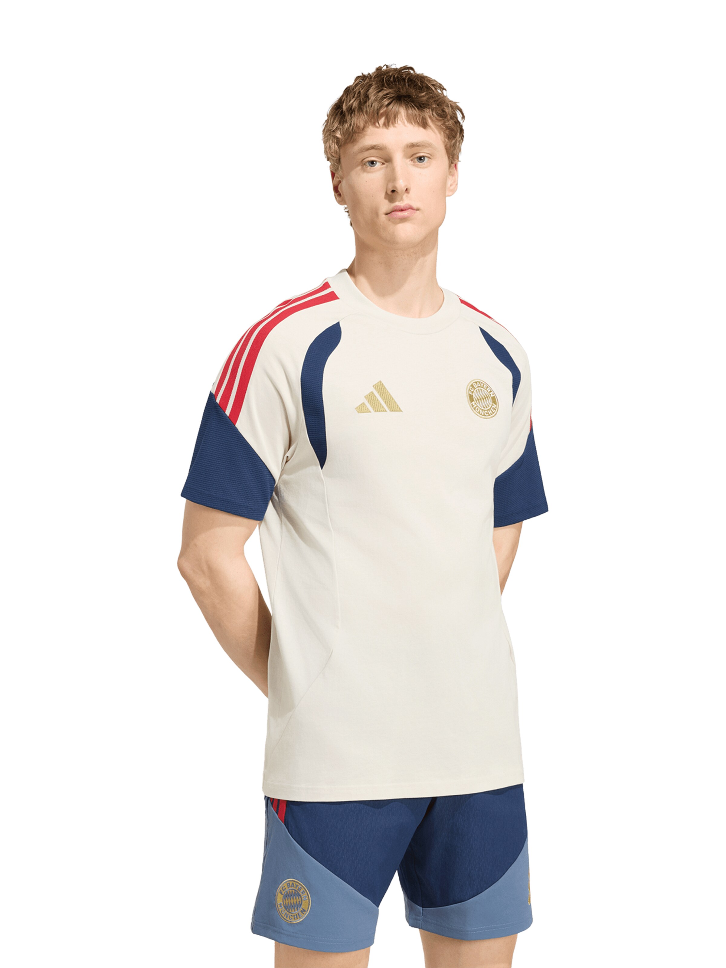ADIDAS PERFORMANCE Shirt in White: front
