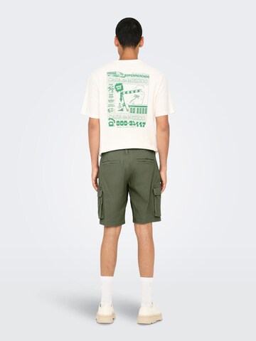 Only & Sons Обычный Штаны 'ONSCam Stage' в Зеленый