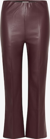 Pantalon 'SLKaylee' SOAKED IN LUXURY en violet : devant