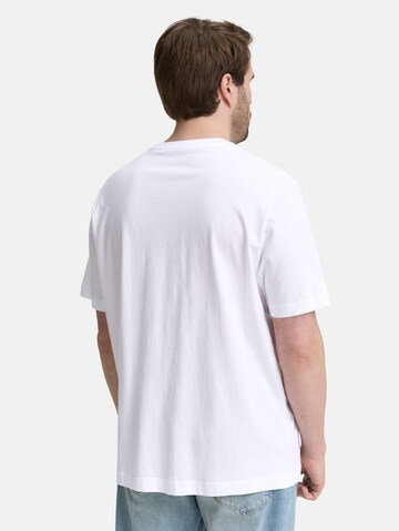 TOM TAILOR Men + Shirt in Wit