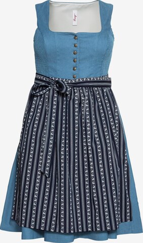 SHEEGO Dirndl in Blue: front