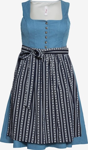 SHEEGO Dirndl in Blue: front