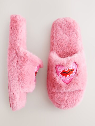 Pantoufle Next en rose
