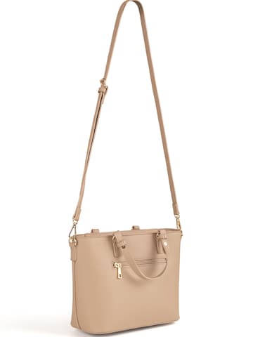 Vivisence Handtasche 'T0009' in Beige