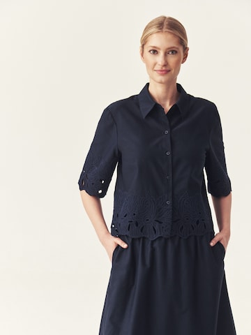 TATUUM Shirt in Blauw: voorkant
