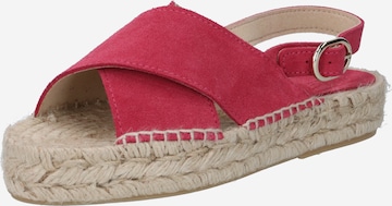JUTELAUNE Sandals in Pink: front