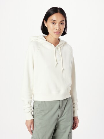 CONVERSE Sweatshirt i vit: framsida