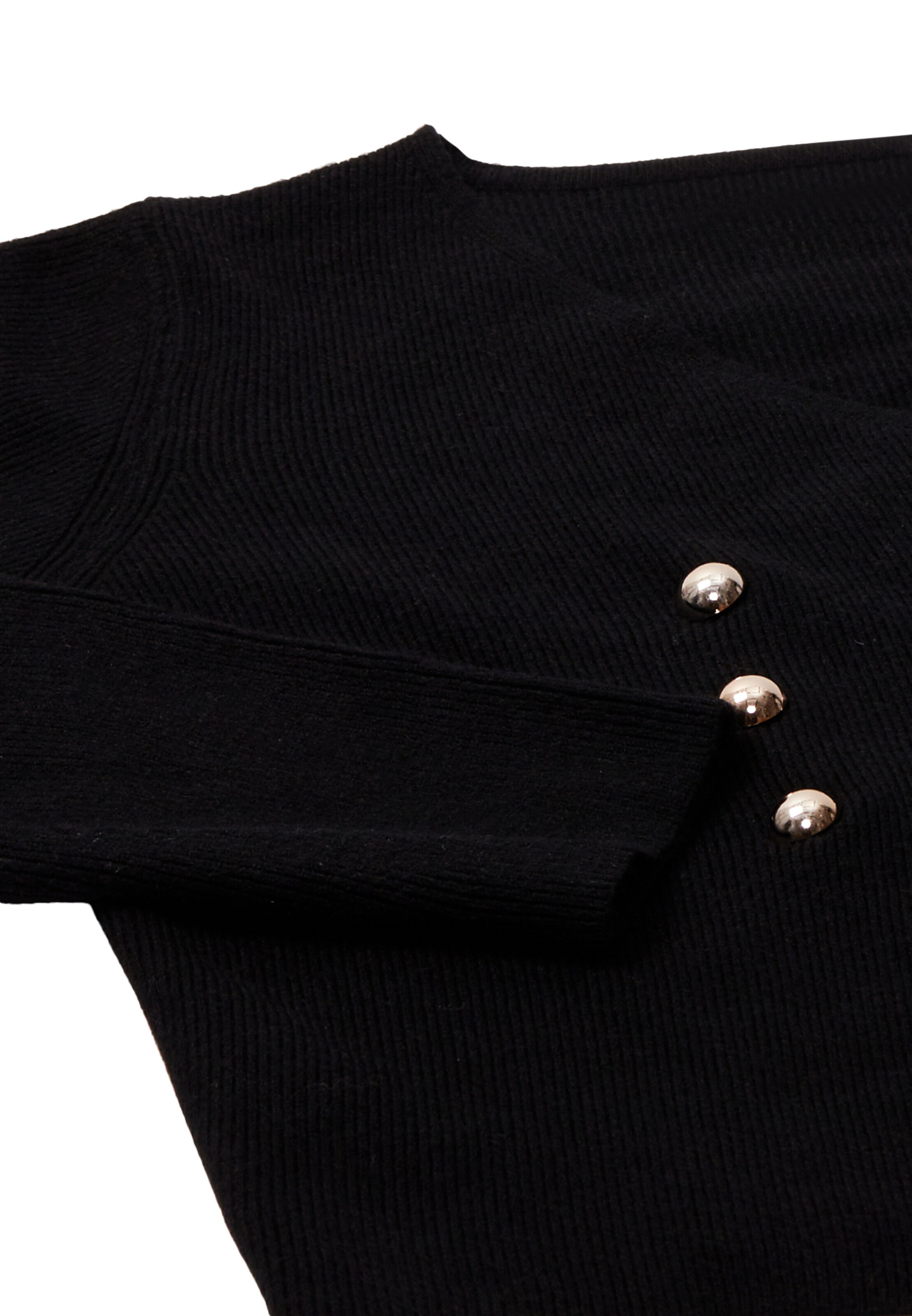 NAEMI Cardigan i sort