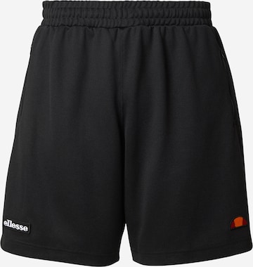 Regular Pantaloni 'Bertoni' de la ELLESSE pe negru: față