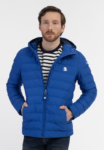 Schmuddelwedda Weatherproof jacket 'Skylah' in Blue: front