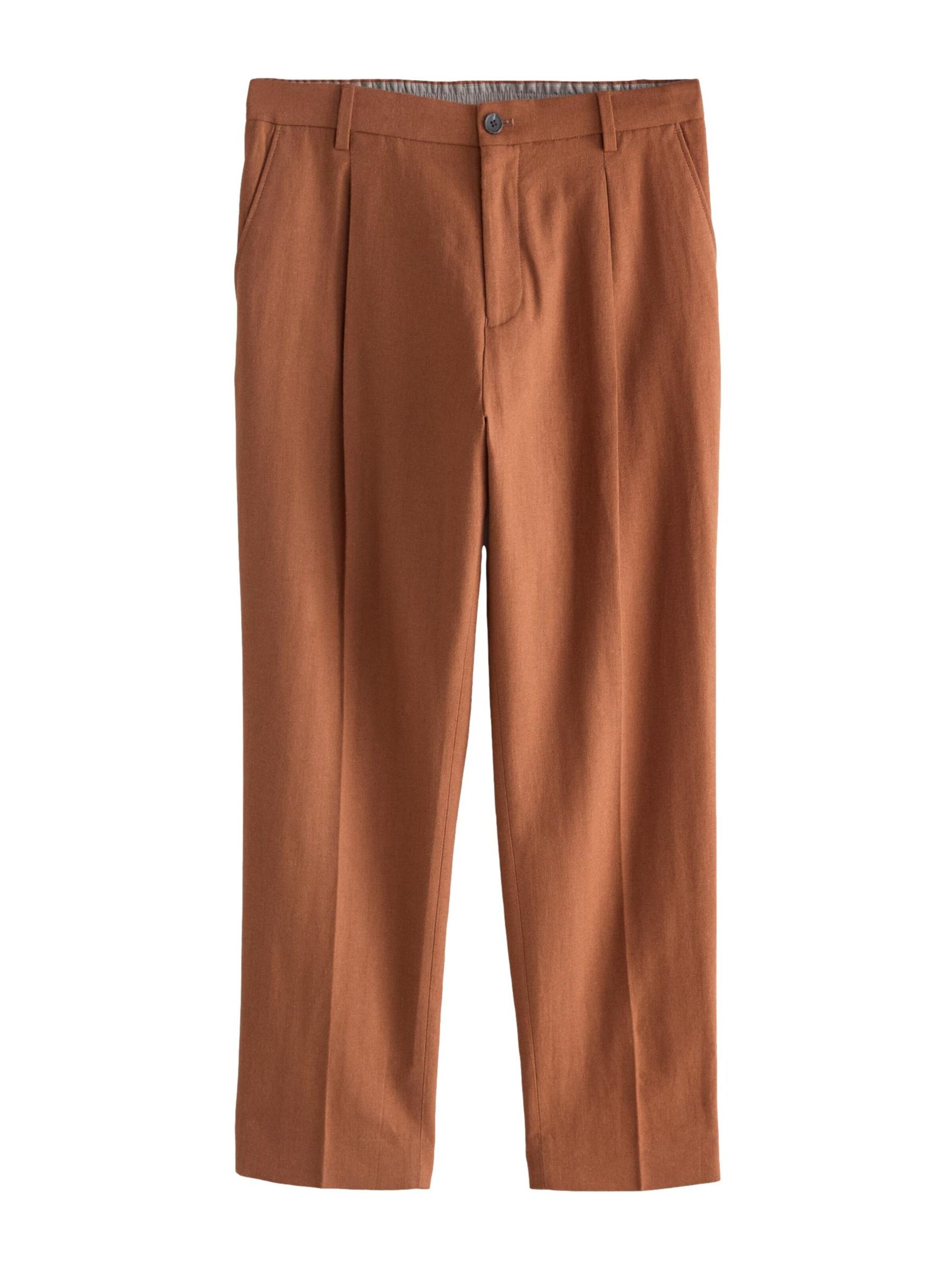 Next Regular Hose 'N. Premium' in Braun: Vorderseite