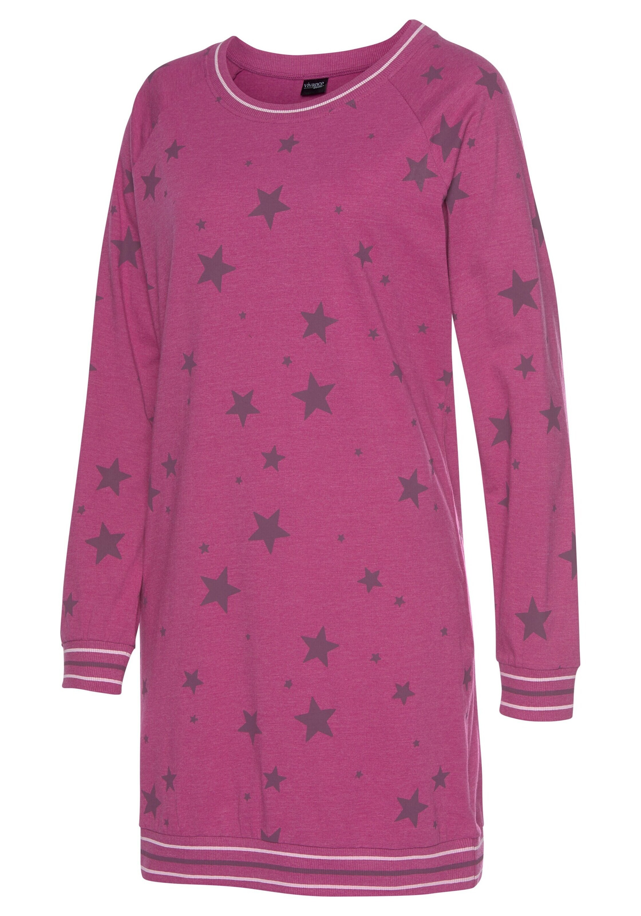 VIVANCE Nachthemd in Rot