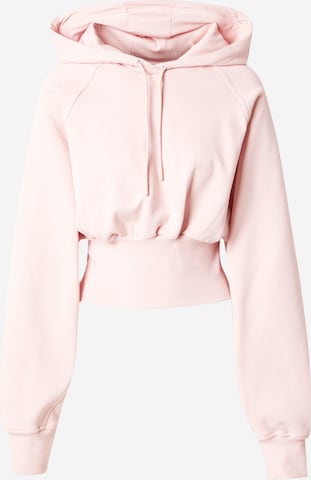 ADIDAS BY STELLA MCCARTNEY Спортен суитшърт в розово: отпред