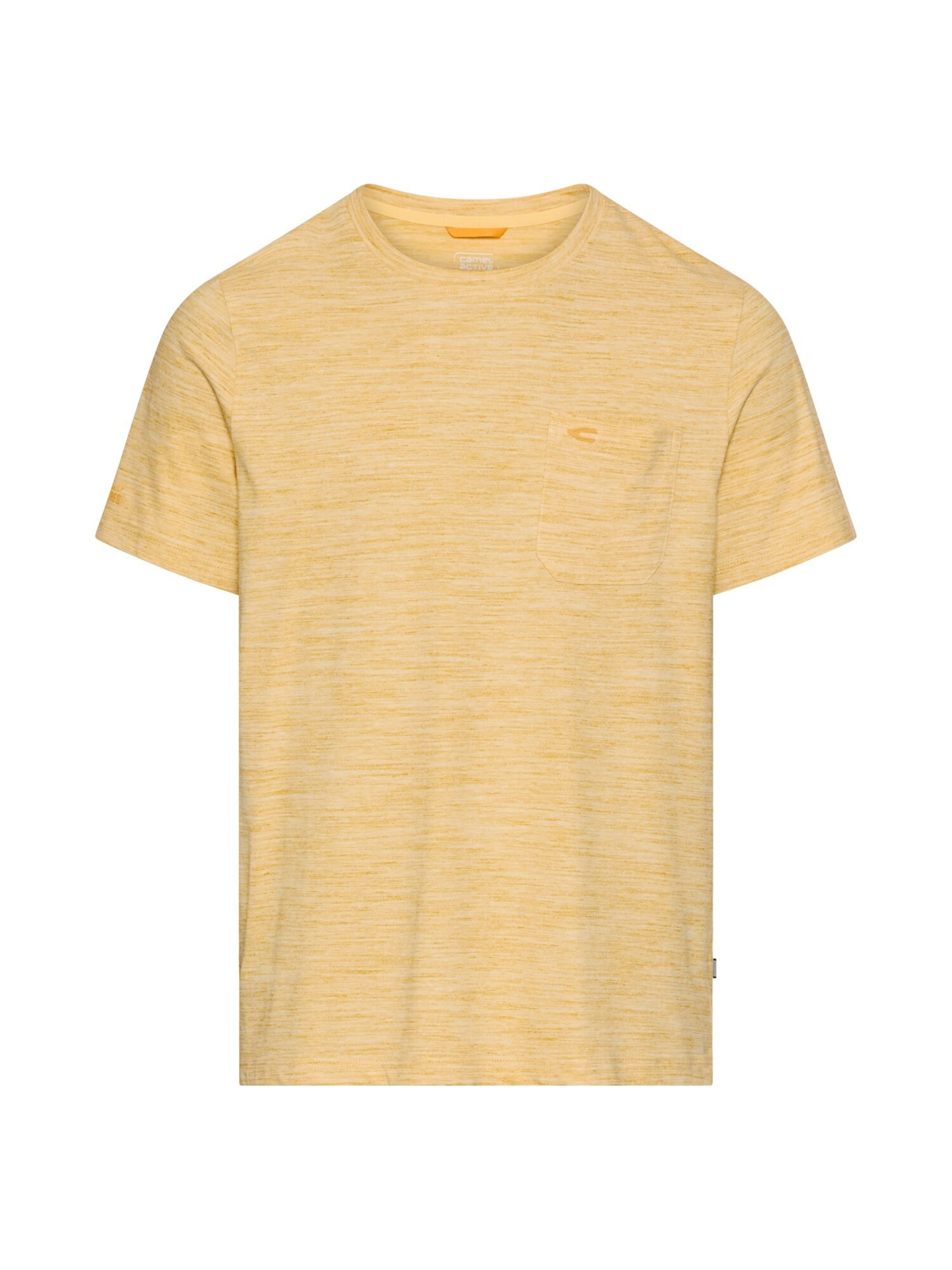 CAMEL ACTIVE Shirt in Yellow: front