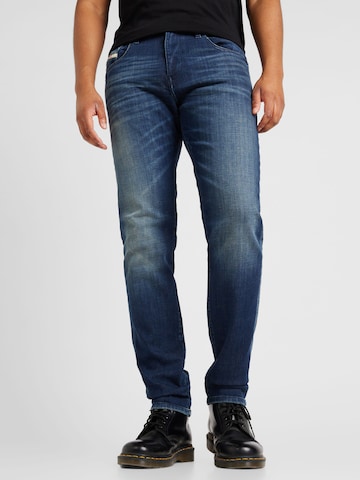 DIESEL Slimfit Jeans '2019 D-STRUKT' in Blauw: voorkant