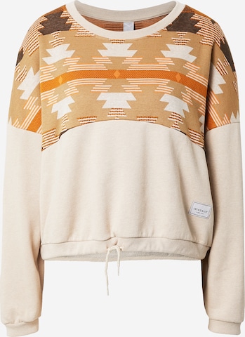 Iriedaily Sweatshirt 'Selania' in Beige: front