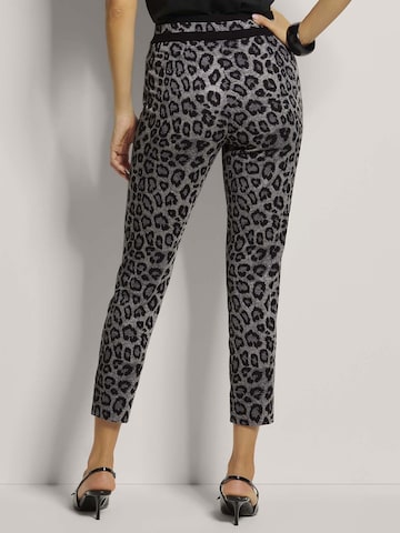 Coupe slim Pantalon MADELEINE en noir