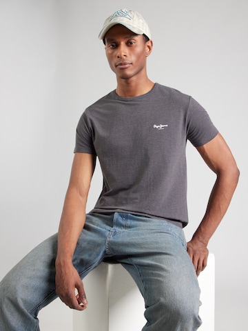 Pepe Jeans Tričko - Sivá: predná strana