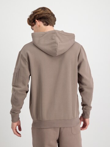 Sweat-shirt ALPHA INDUSTRIES en marron