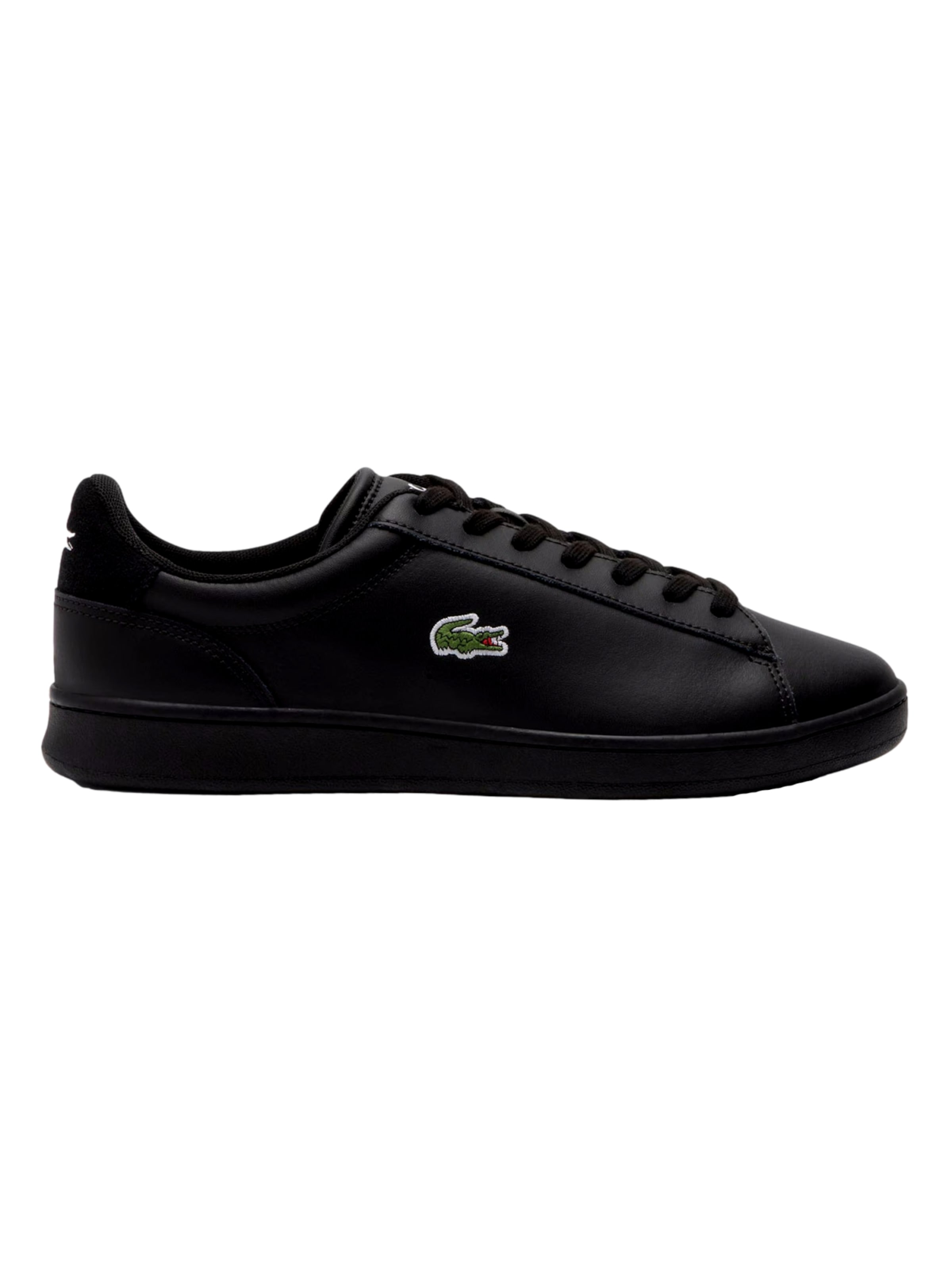 Baskets basses 'Carnaby Set' LACOSTE en noir : devant