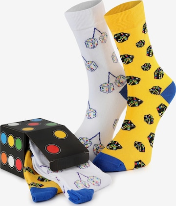 Crea Socks Sukat 'WÜRFEL' värissä monivärinen: etupuoli