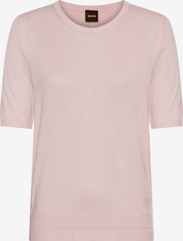 BOSS Pullover in Lila: Vorderseite