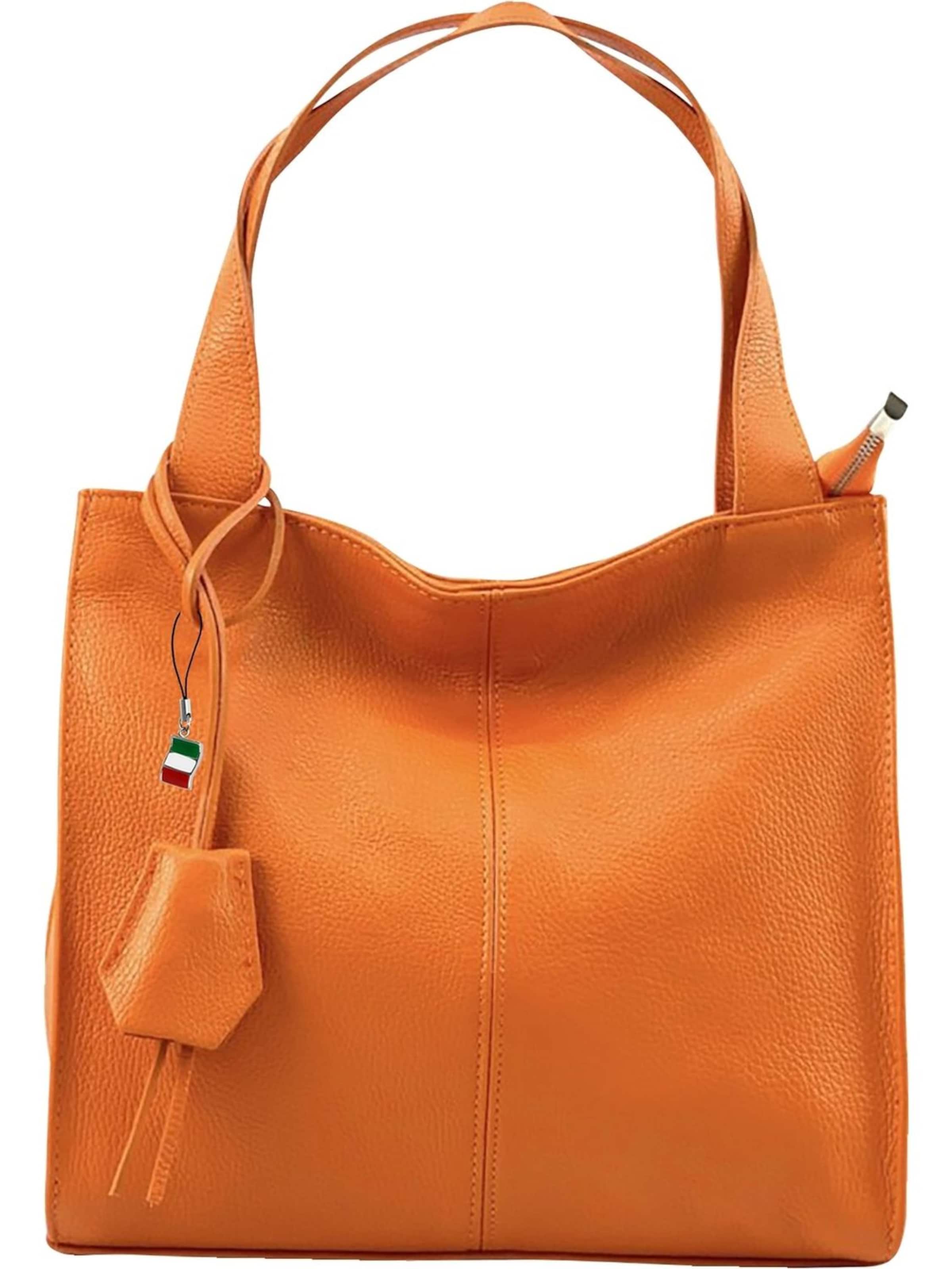 Florence - Bolso de hombro en naranja: frente