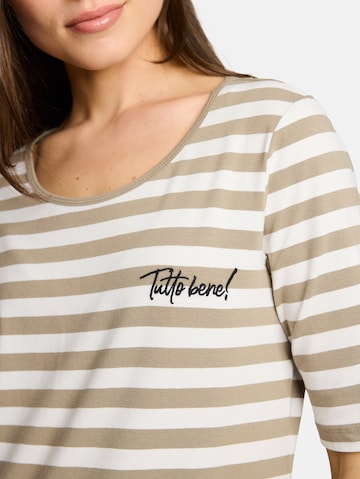 TOM TAILOR T-Shirt in Beige