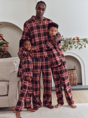 Next - Pijama comprido em vermelho