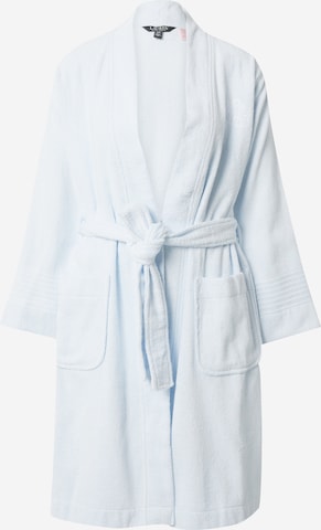 Peignoir court Lauren Ralph Lauren en bleu : devant