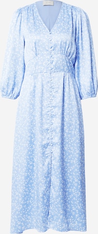 Neo Noir Košilové šaty 'Olana' – modrá: přední strana