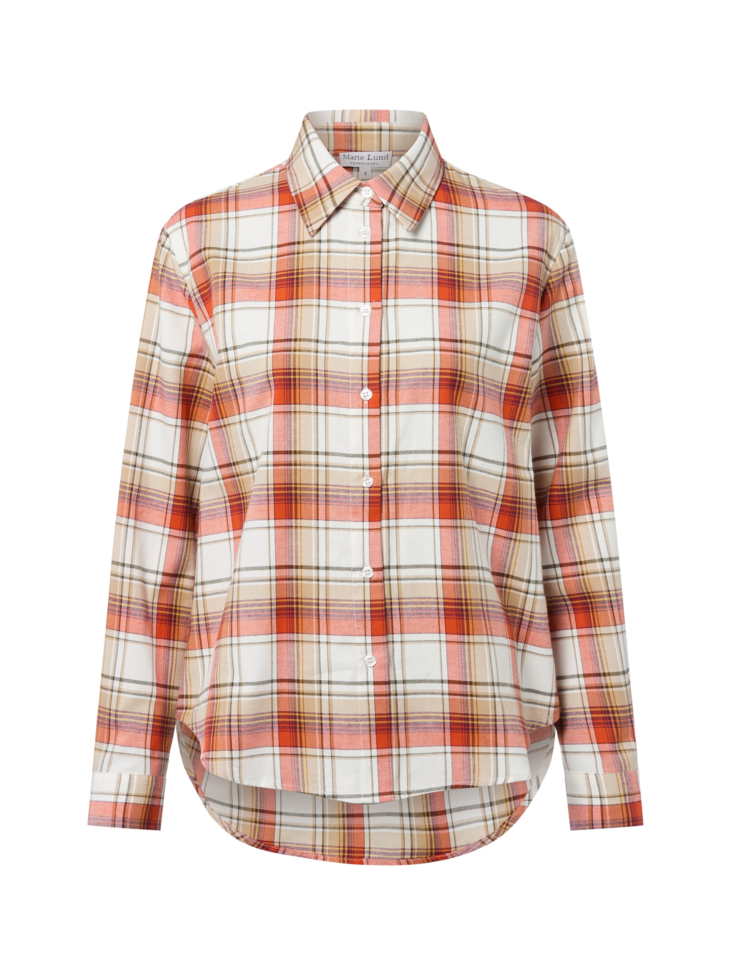 Marie Lund Blouse in Orange: front