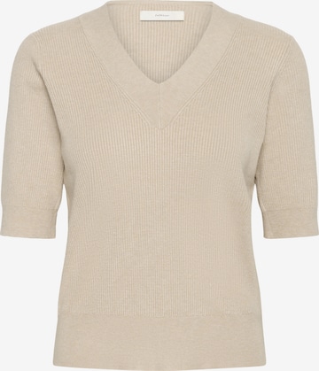 Pulover 'Leenah' de la InWear pe bej: față
