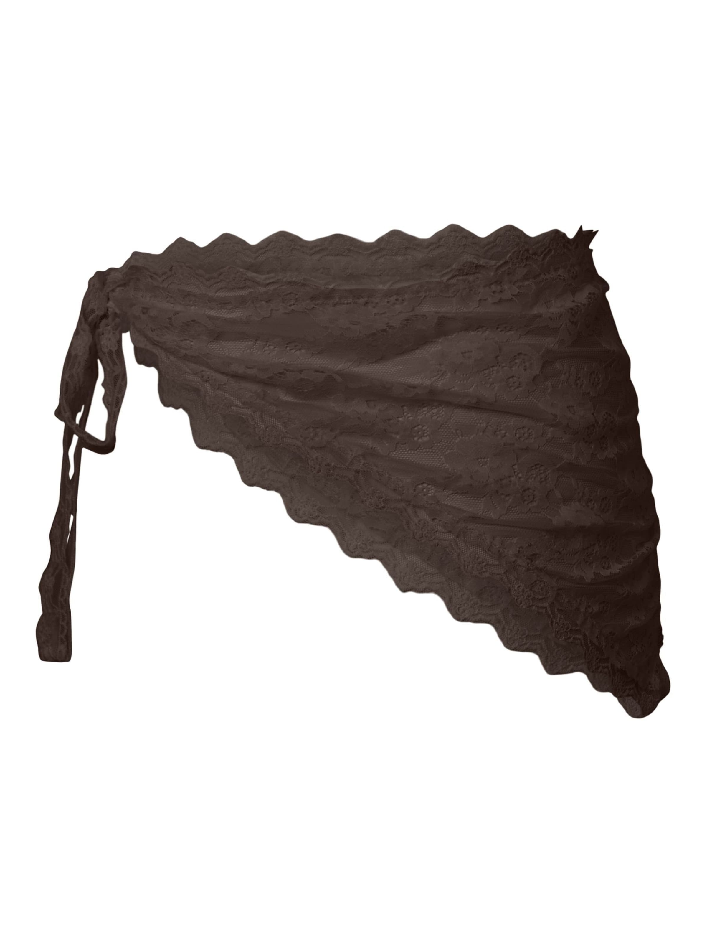 PIECES Strandhåndklæde 'PCNaina' i brun