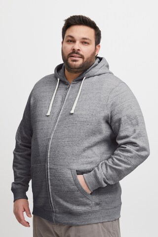 Blend Big Sweat jacket 'BHNORTH' in Grey: front