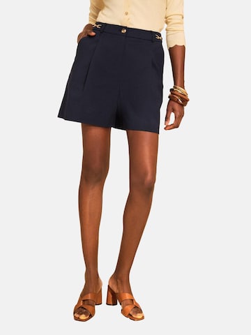 love & roses Regular Trousers in Blue: front