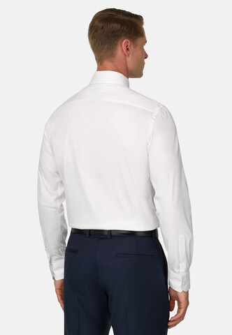 Boggi Milano Regular fit Button Up Shirt in White