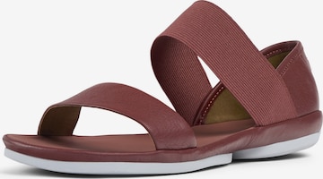 CAMPER Sandals ' Right Nina ' in Red: front