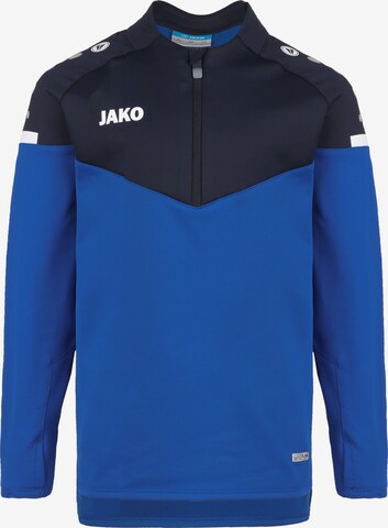 JAKO Sportief sweatshirt in Blauw: voorkant