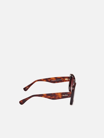 Max Mara Zonnebril 'Maxmara MM0091 Dark havana 53/17/140 Women Sunglasses' in Bruin