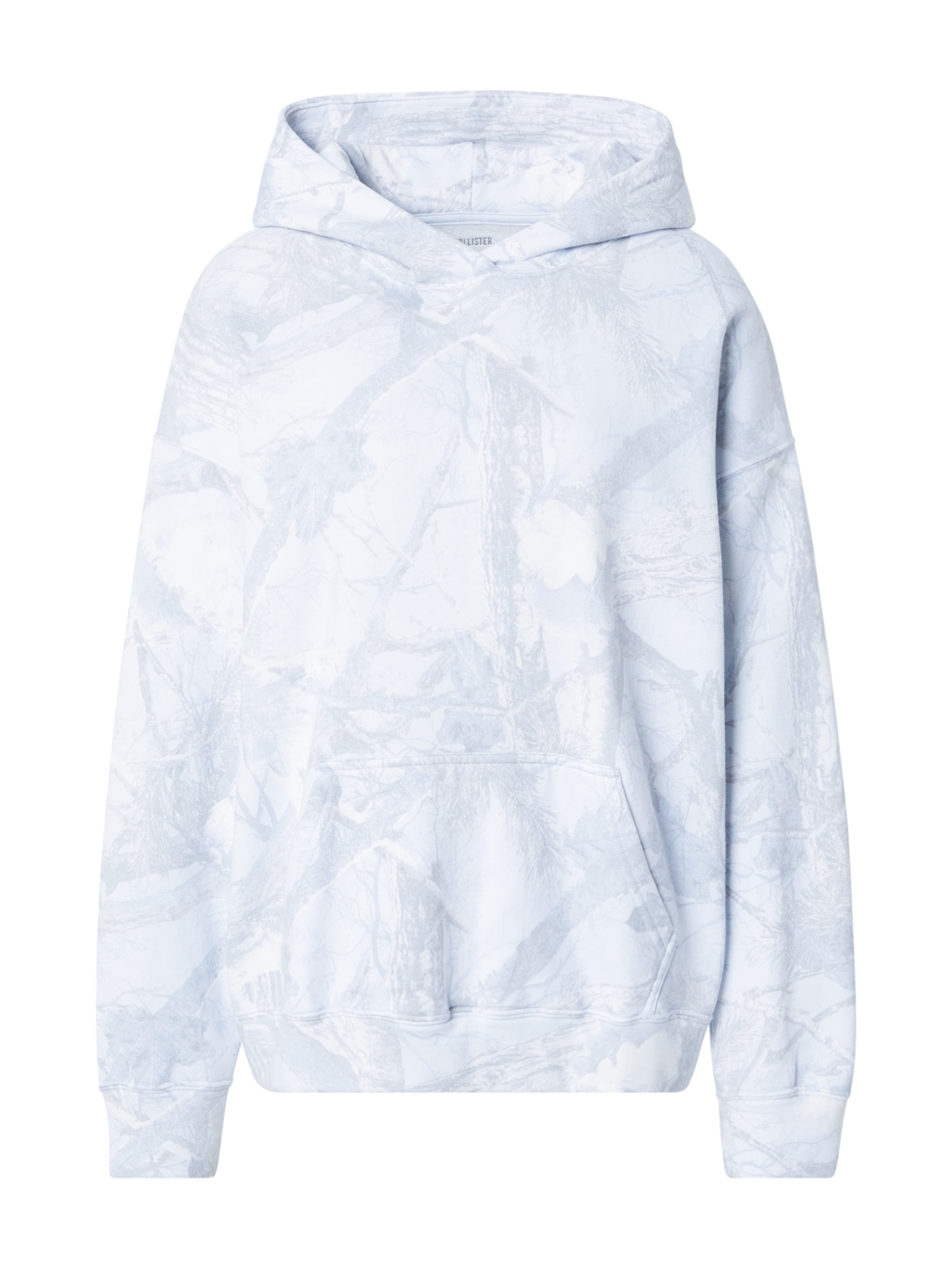 HOLLISTER Mikina – modrá: přední strana