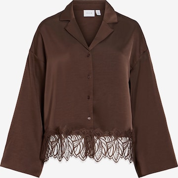 VILA Bluse 'VILea' in Braun: Vorderseite