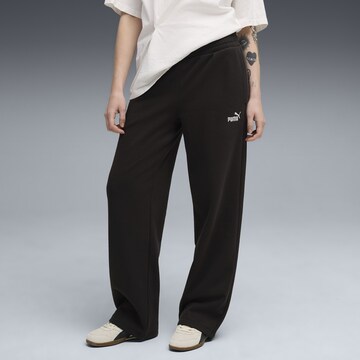 PUMA Loosefit Broek 'Essentials' in Zwart: voorkant