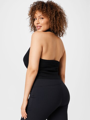 Cotton On Curve - Top de malha 'TWIGGY' em preto