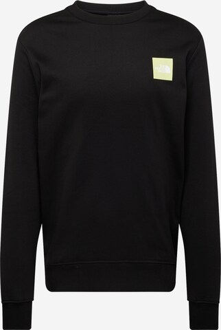 THE NORTH FACE Sweatshirt 'COORDINATES' i svart: framsida