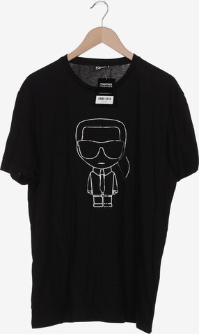 Karl Lagerfeld Top & Shirt in XL in Black: front
