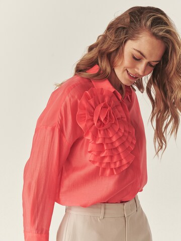 Chemisier 'Clare' TATUUM en rouge