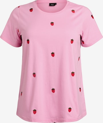 Zizzi Тениска в розово: отпред