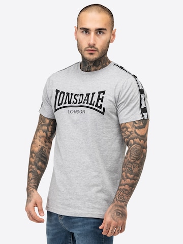 LONSDALE Shirt 'Vementry' in Grijs: voorkant