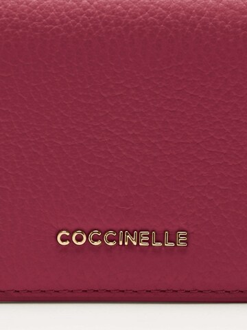 Portamonete 'COCCINELLE METALLIC' di Coccinelle in rosso